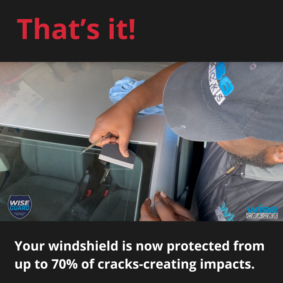 Wise Guard Windshield Protection Film DIY Kit