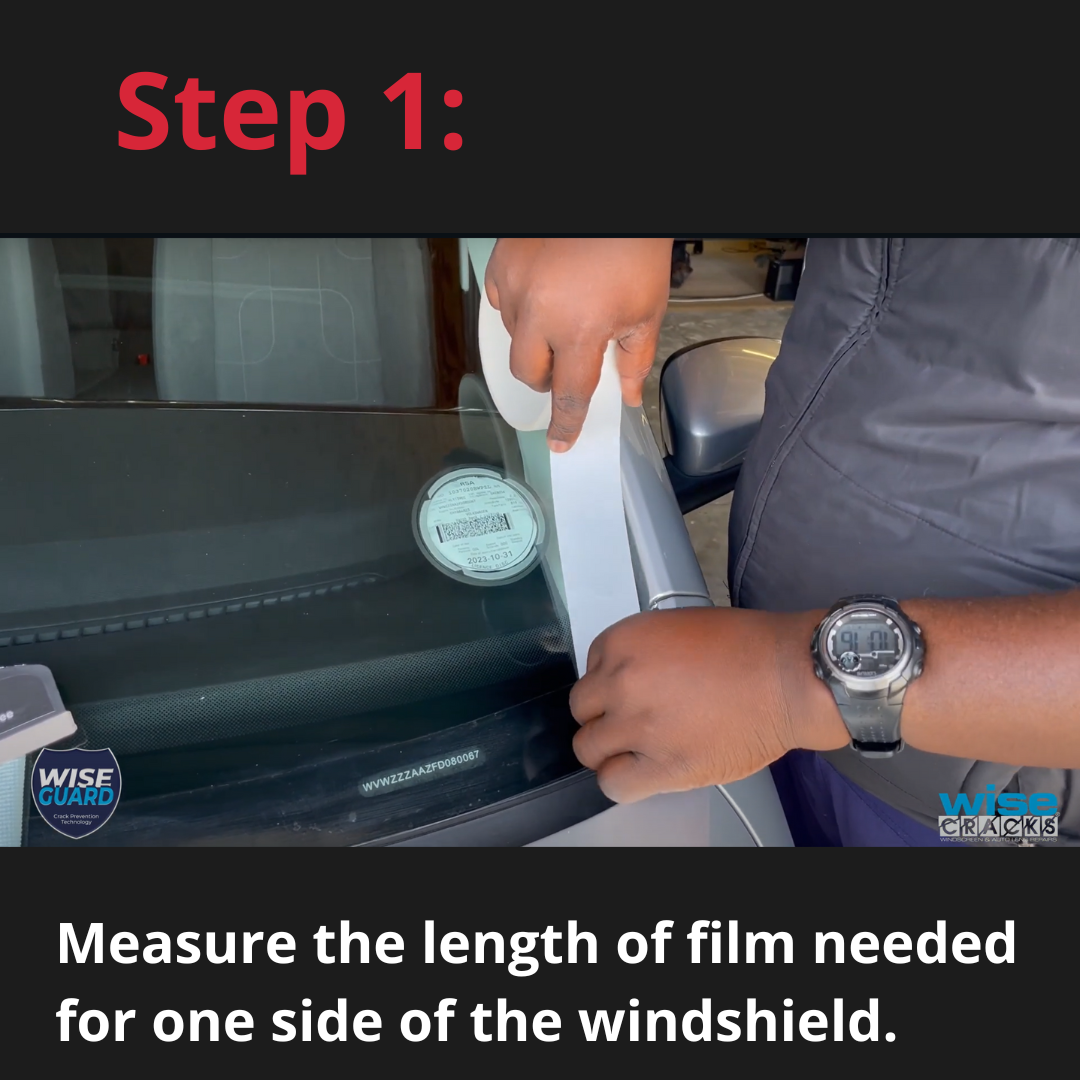 Wise Guard Windshield Protection Film DIY Kit