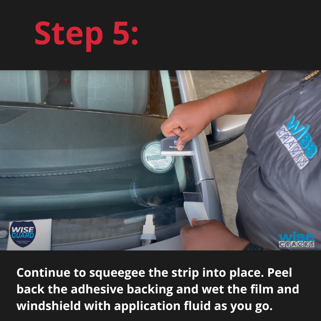 Wise Guard Windshield Protection Film DIY Kit