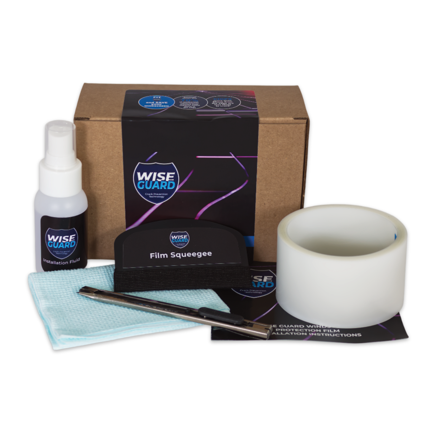 Wise Guard Windshield Protection Film DIY Kit